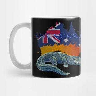 Save Australia Crocs Mug